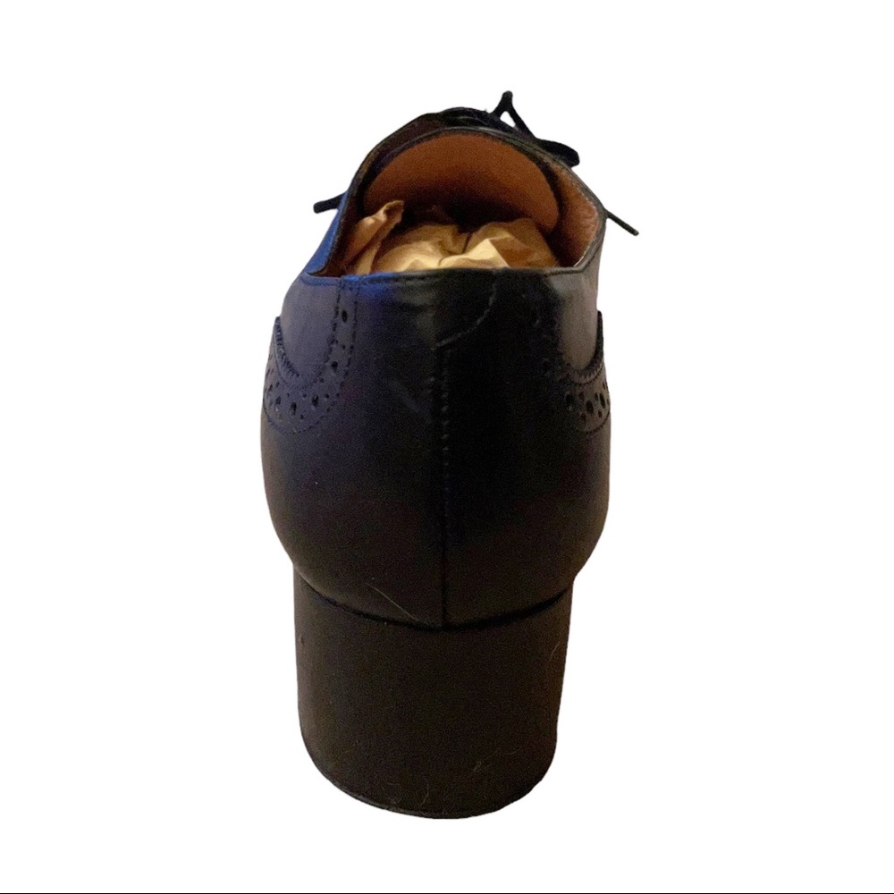 Robert Clergerie Demile Platform Patent Oxford Lace Up Loafers - Picture 12 of 13